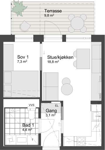 Plantegning 1